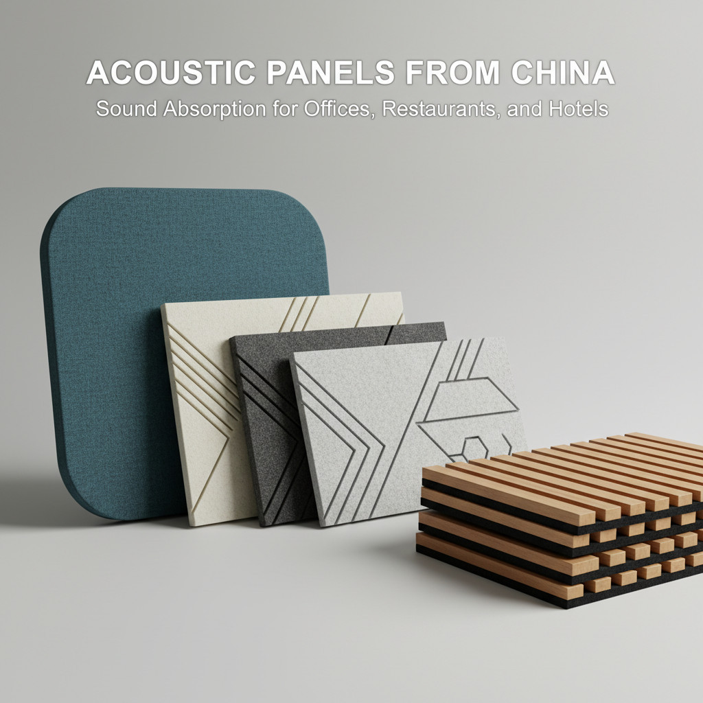 Acoustic Panels from China: Sound Absorption for Offices, Restaurants, and Hotels