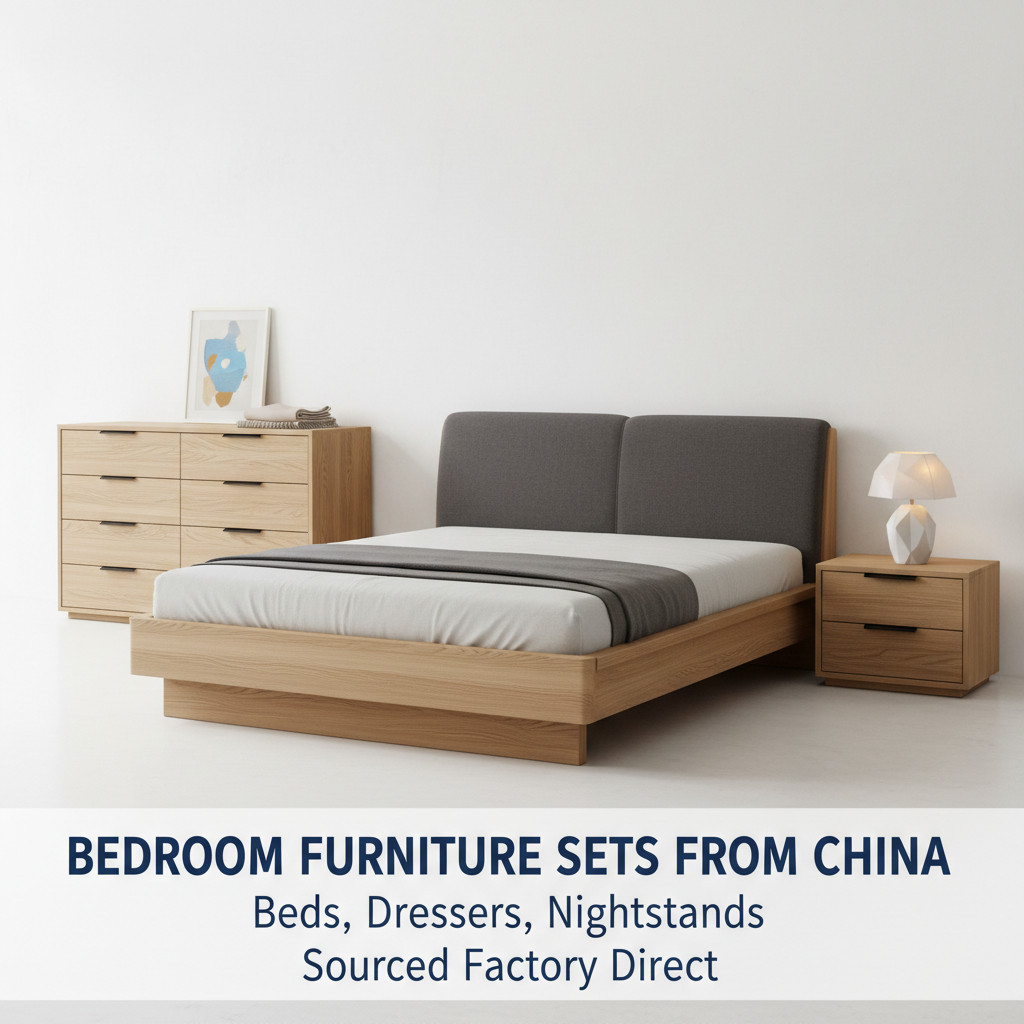 Bedroom Furniture Sets from China: Beds, Dressers, and Nightstands Sourced Factory Direct