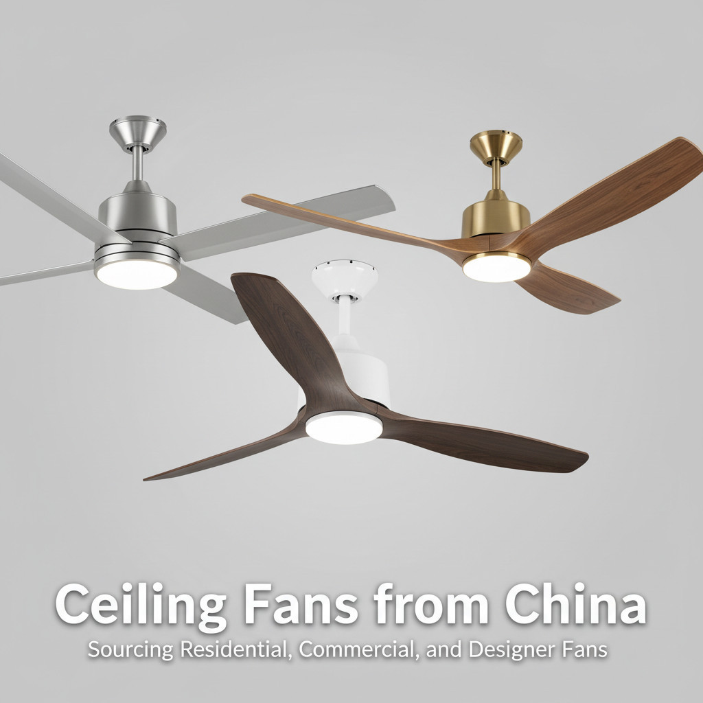 Ceiling Fans from China: Sourcing Residential, Commercial, and Designer Fans