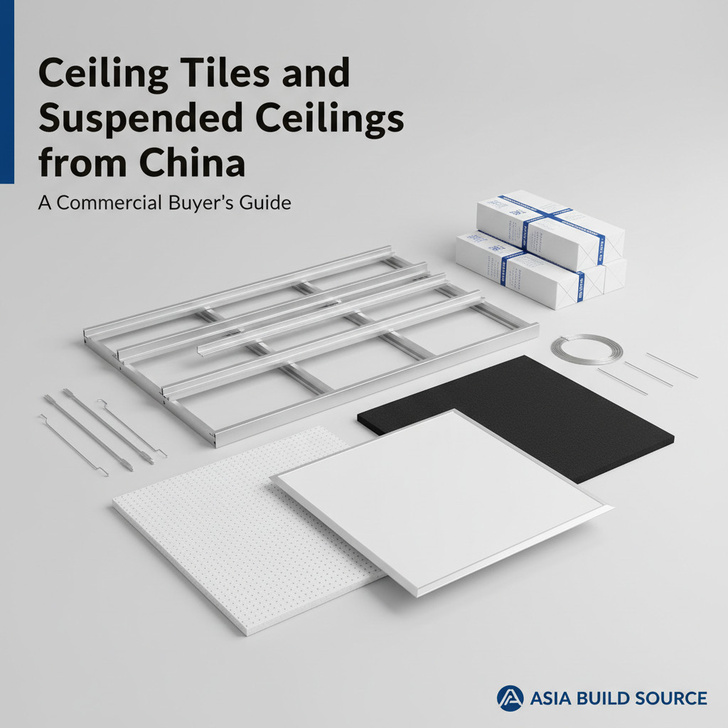 Ceiling Tiles and Suspended Ceilings from China: A Commercial Buyer’s Guide