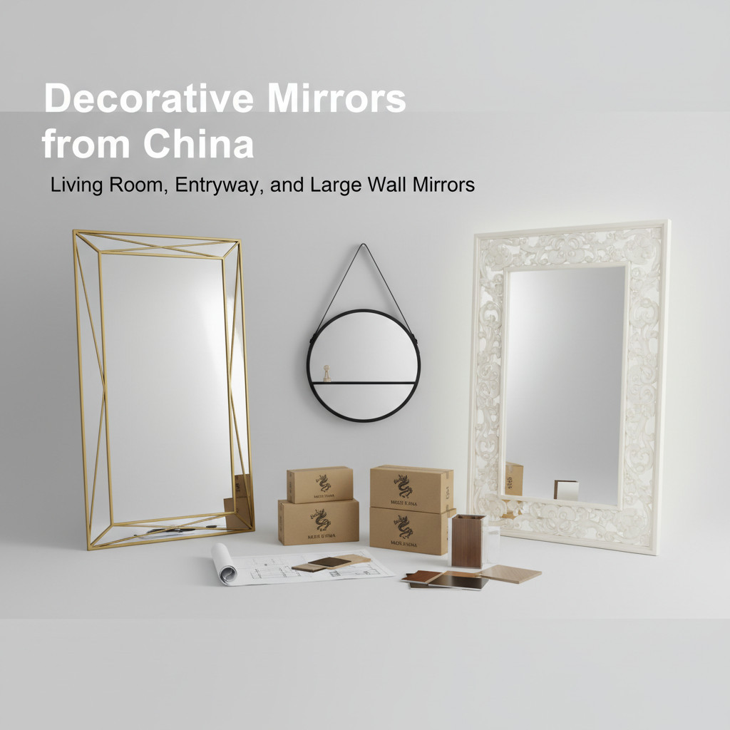 Decorative Mirrors from China: Living Room, Entryway, and Large Wall Mirrors