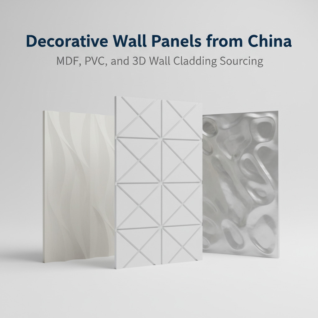 Decorative Wall Panels from China: MDF, PVC, and 3D Wall Cladding Sourcing