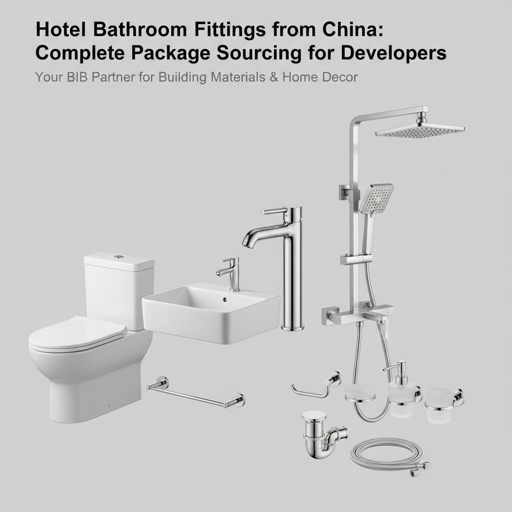 Hotel Bathroom Fittings from China: Complete Package Sourcing for Developers
