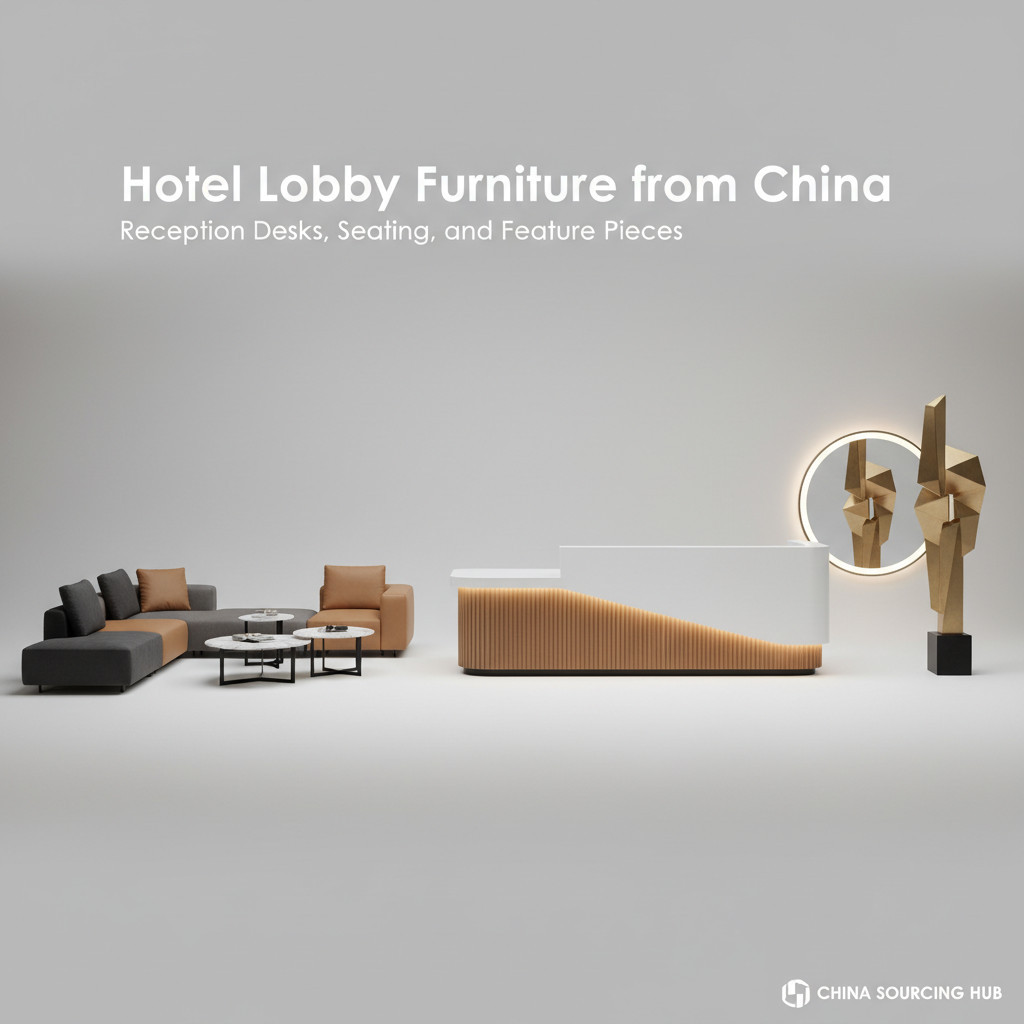 Hotel Lobby Furniture from China: Reception Desks, Seating, and Feature Pieces