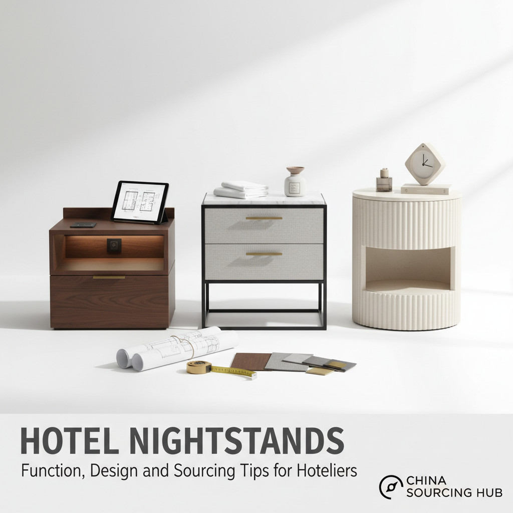 Hotel Nightstands: Function, Design and Sourcing Tips for Hoteliers