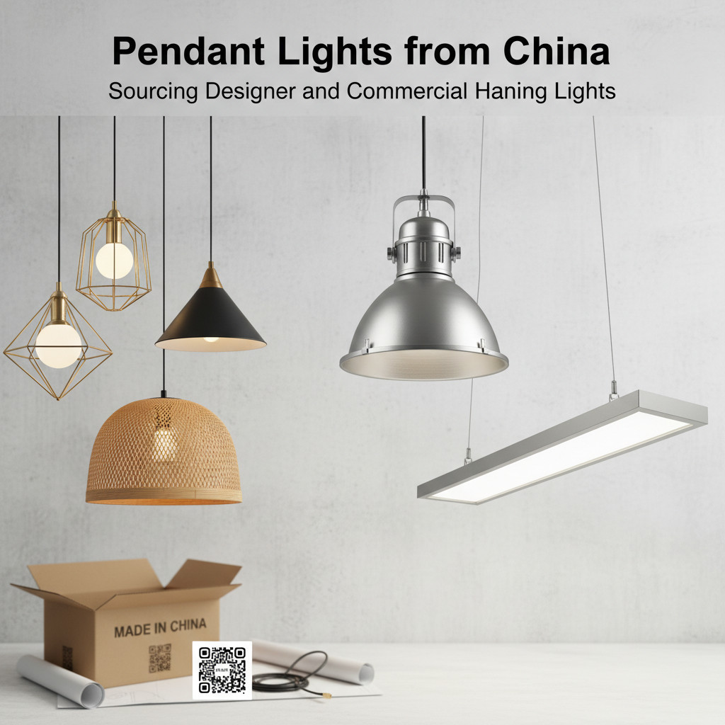 Pendant Lights from China: Sourcing Designer and Commercial Hanging Lights