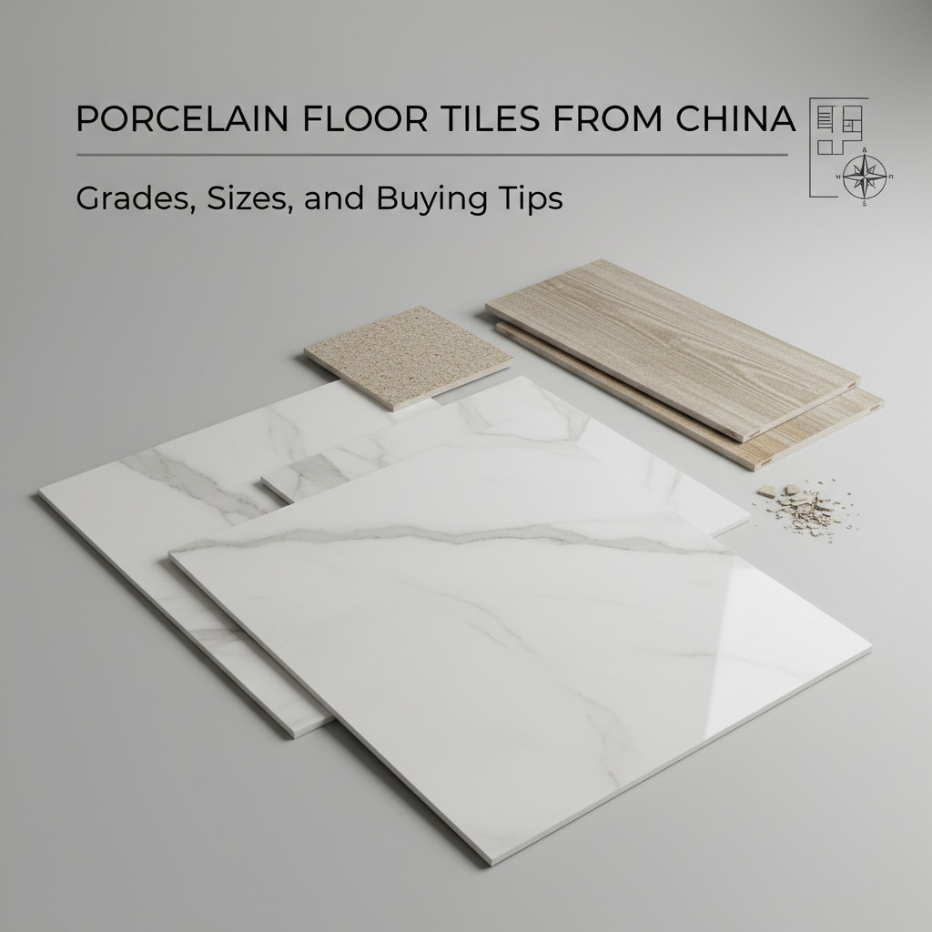 Porcelain Floor Tiles from China: Grades, Sizes, and Buying Tips