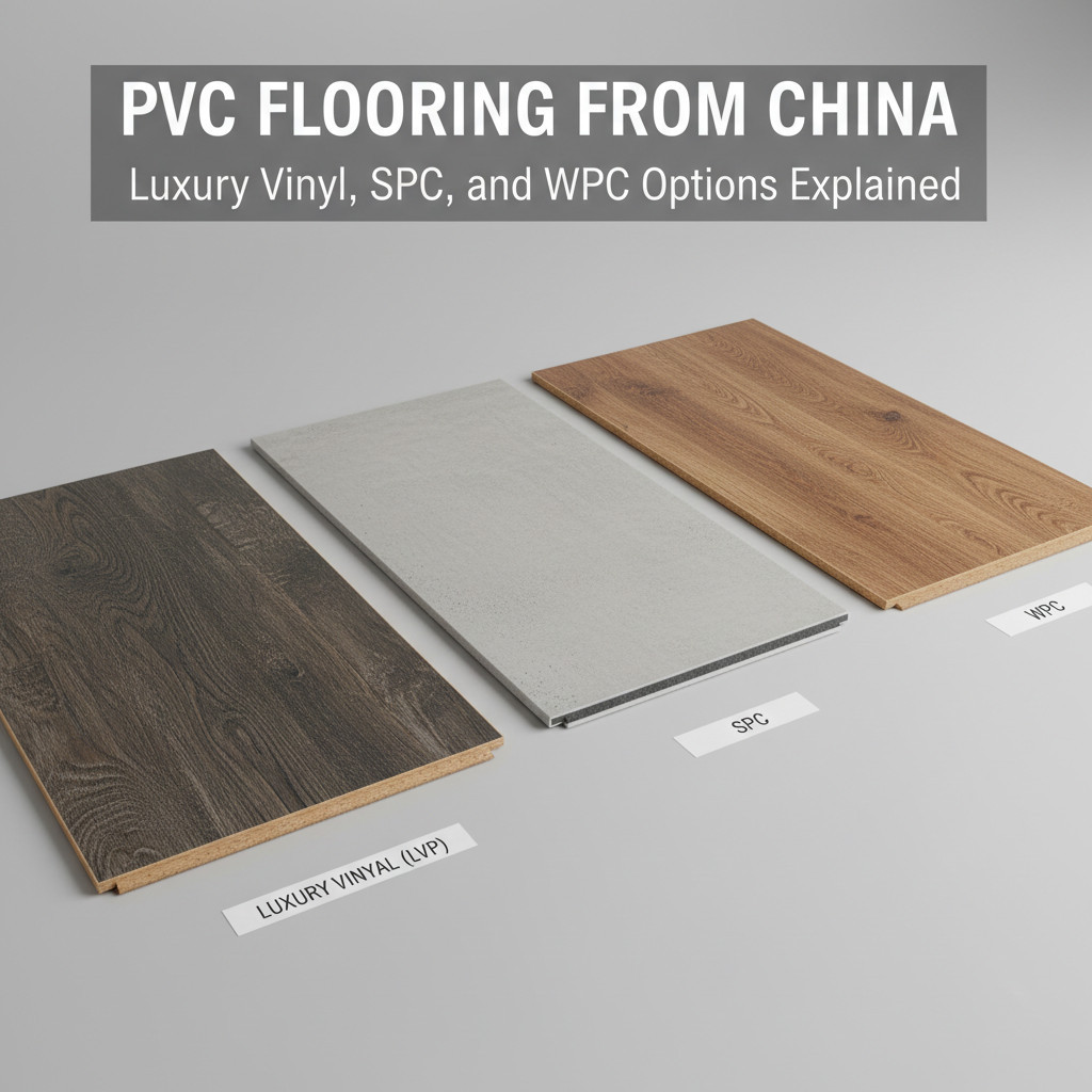 PVC Flooring from China: Luxury Vinyl, SPC, and WPC Options Explained