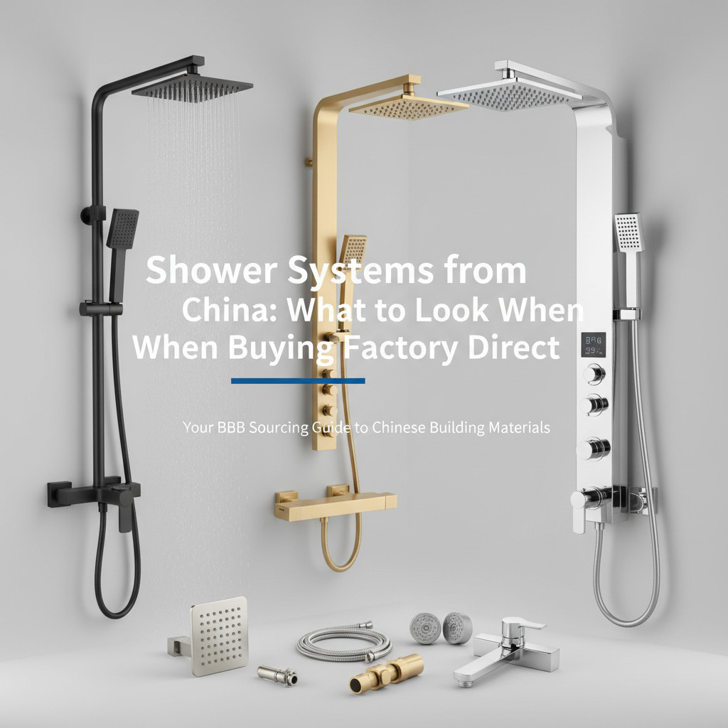 Shower Systems from China: What to Look for When Buying Factory Direct