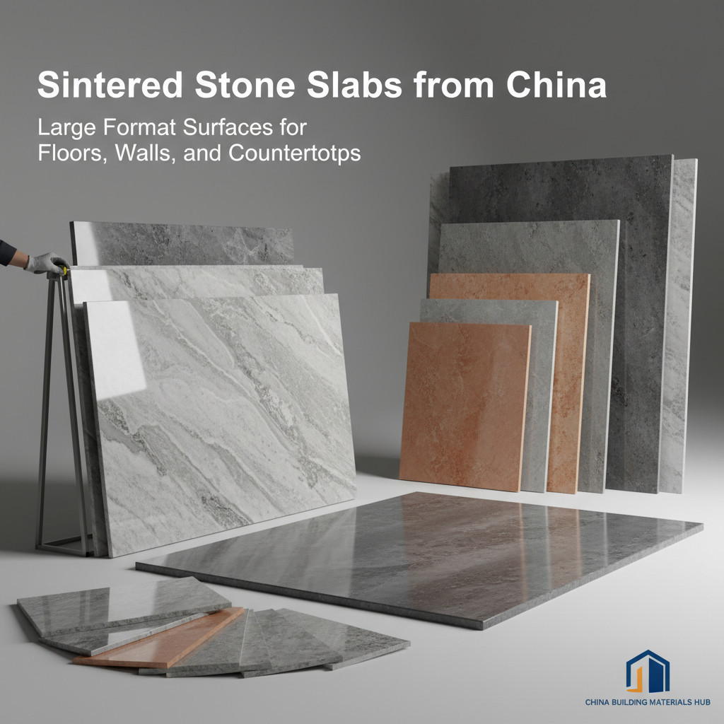Sintered Stone Slabs from China: Large Format Surfaces for Floors, Walls, and Countertops