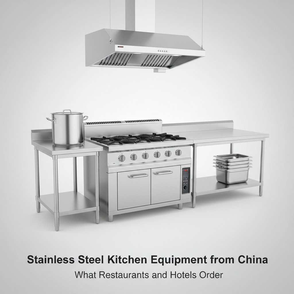 Stainless Steel Kitchen Equipment from China: What Restaurants and Hotels Order