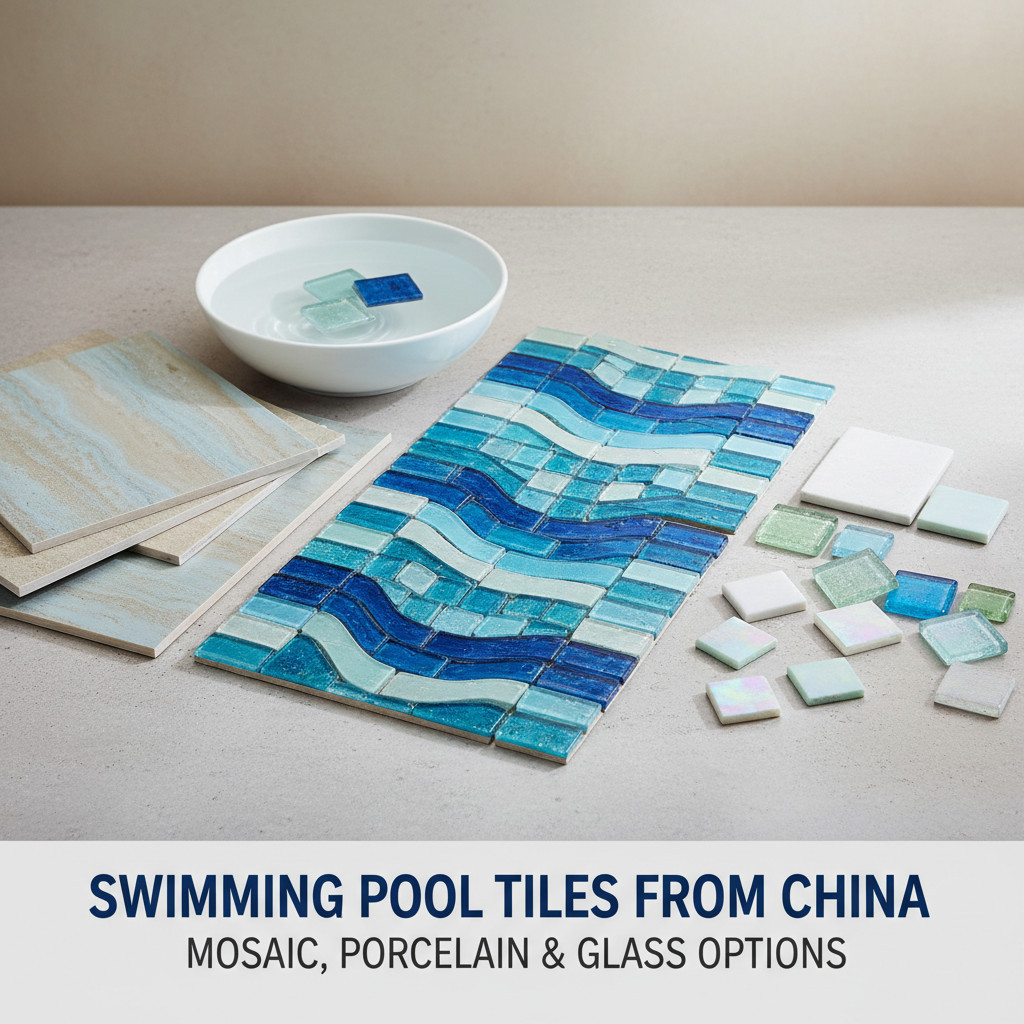 Swimming Pool Tiles from China: Mosaic, Porcelain, and Glass for Pool Projects