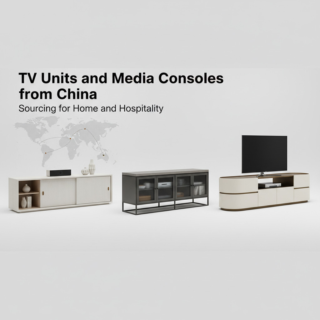TV Units and Media Consoles from China: Sourcing for Home and Hospitality