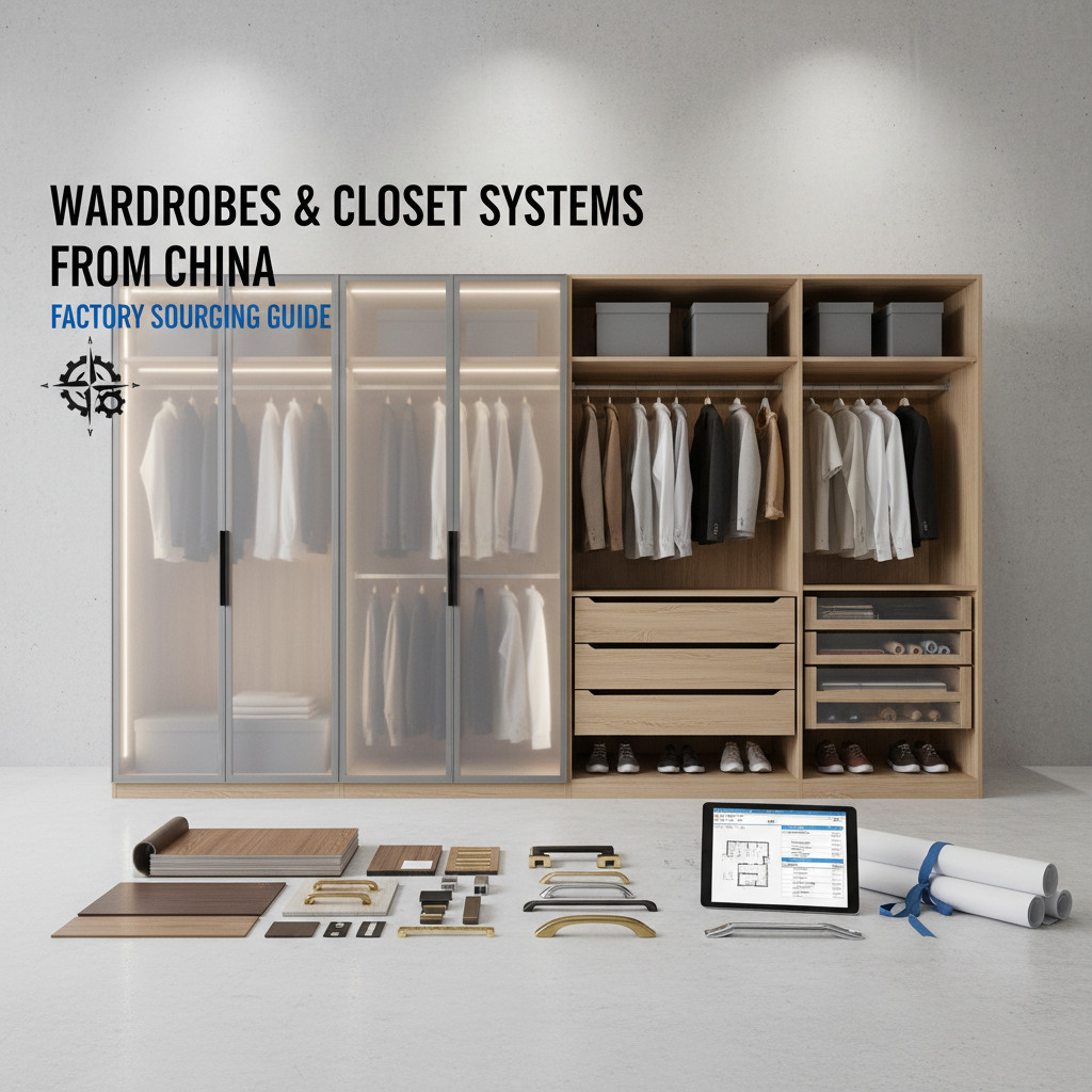 Wardrobes and Closet Systems from China: Factory Sourcing Guide