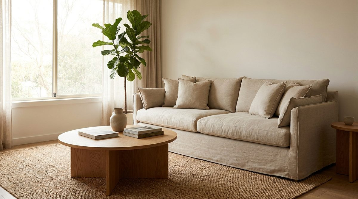 A private living room furnished with furniture sourced from China