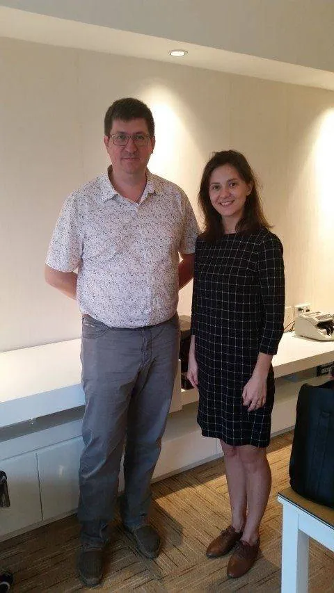 Client visit to the office