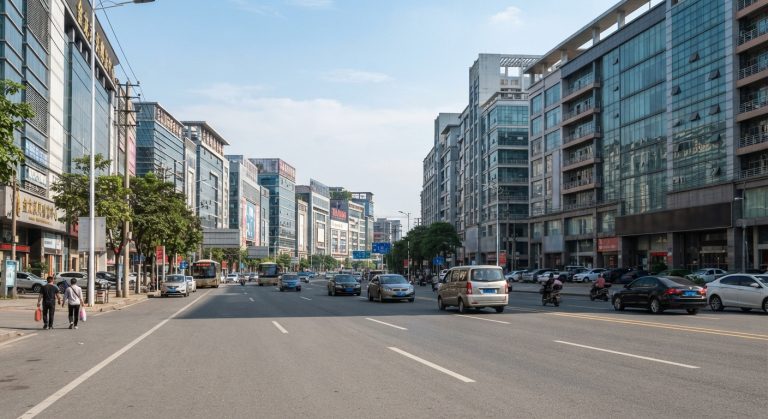 Furniture showrooms in Lecong, Foshan