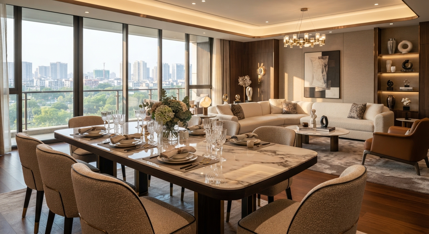 Furniture showroom tour in Foshan with our agent