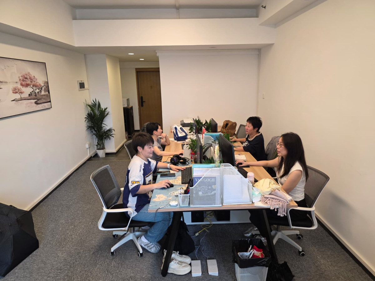 The Agent Foshan team working in the office